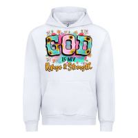 White god is my refuge and strength Urban Hoodie - LillyAllenDesigns