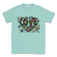 Seafoam i love teaching Classic Tee - CowhideDigitalArt