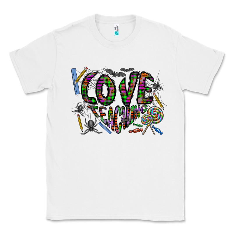 I Love Teaching Classic Tee by CowhideDigitalArt | Teevron