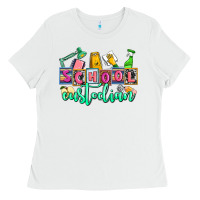 White school custodian Ladies Tee - AdoDesignShop