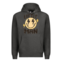Charcoal Heather little man Premium Hoodie - MaliasSmallBusiness
