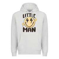 Dove Grey little man Premium Hoodie - MaliasSmallBusiness