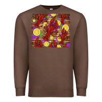 Chestnut mardi gras crawfish and lemons Premium Sweatshirt - Jasminsmagicworld