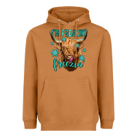 Meerkat i'm freakin freezin long haired cow Heavyweight Hoodie - Jasminsmagicworld