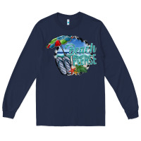 Navy beach please Long Sleeve Tee - SublimationCraftShop