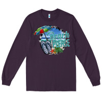 Plum beach please Long Sleeve Tee - SublimationCraftShop