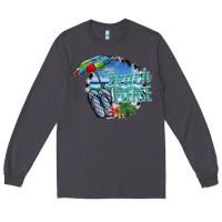 Smoke beach please Long Sleeve Tee - SublimationCraftShop