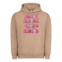 Pigment Burro you are worthy beautiful loved enough valentines Urban Hoodie - LillyAllenDesigns