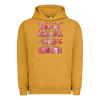 Pigment Peanut Butter you are worthy beautiful loved enough valentines Urban Hoodie - LillyAllenDesigns