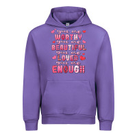Tulip you are worthy beautiful loved enough valentines Urban Hoodie - LillyAllenDesigns