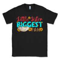 Black little sister biggest fan Classic Tee - HRA Design Shop