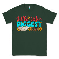 Sports Green little sister biggest fan Classic Tee - HRA Design Shop