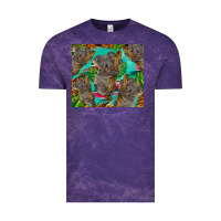 Cloud Purple koala tumbler Vintage Tee - BarkalooDesign