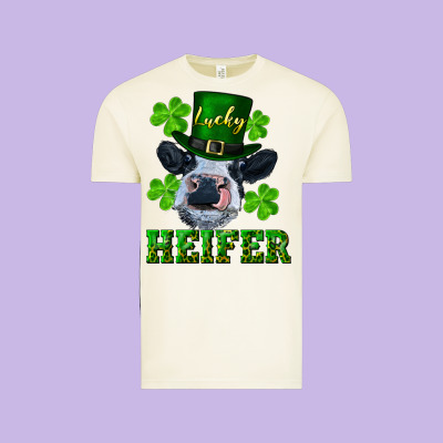 Vintage Tee Lucky heifer