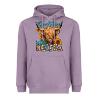 Lavender don't be a salty heifer long haired cow Heavyweight Hoodie - Jasminsmagicworld