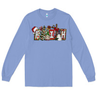 Colony Blue Faith Long Sleeve Tee - CowhideDigitalArt
