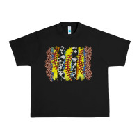 Black softball brushstroke Urban Heavy Tee - Zillion Design Studio
