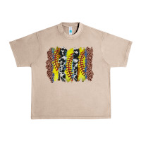 French Oak softball brushstroke Urban Heavy Tee - Zillion Design Studio
