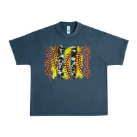Midnight Navy softball brushstroke Urban Heavy Tee - Zillion Design Studio