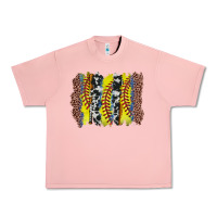 Salmon softball brushstroke Urban Heavy Tee - Zillion Design Studio