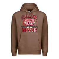 Chestnut call me never Premium Hoodie - MaliasSmallBusiness