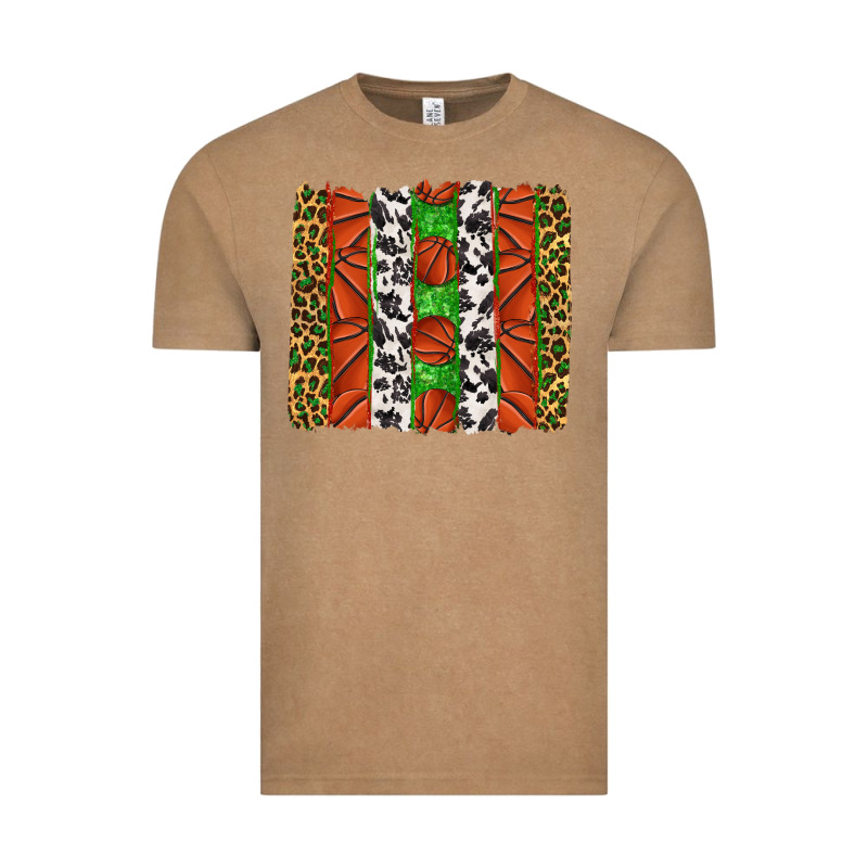 Basketball Brush Strokes Vintage Tee by texasbilliewilder | Teevron