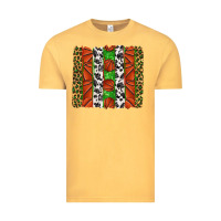 Vintage Mustard basketball brush strokes Vintage Tee - texasbilliewilder