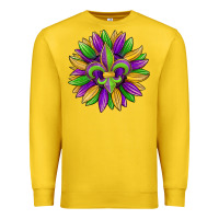 Lemon mardi gras carnival sunflower Premium Sweatshirt - Jasminsmagicworld