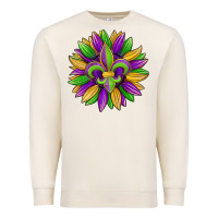Sandshell mardi gras carnival sunflower Premium Sweatshirt - Jasminsmagicworld