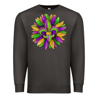 Smoke mardi gras carnival sunflower Premium Sweatshirt - Jasminsmagicworld