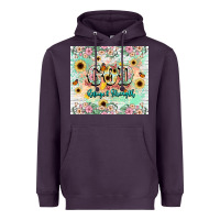 Plum god is my refugee and strength Heavyweight Hoodie - NancyCooperArtShop