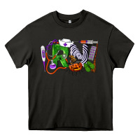 Asphalt Halloween RN Registered Nurse Heavy Core Tee - LillyAllenDesigns