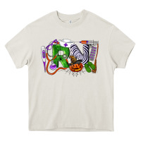 Cream Halloween RN Registered Nurse Heavy Core Tee - LillyAllenDesigns