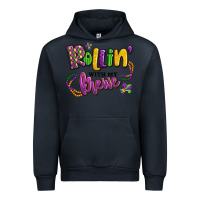 Navy rollin' with my krewe mardi gras Urban Hoodie - LillyAllenDesigns