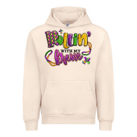 Sandshell rollin' with my krewe mardi gras Urban Hoodie - LillyAllenDesigns