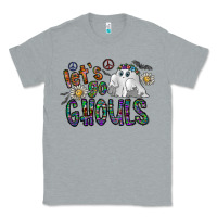 Heather Grey let's go ghouls Classic Tee - CowhideDigitalArt