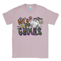 Lilac let's go ghouls Classic Tee - CowhideDigitalArt