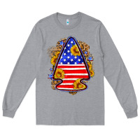American Flag Arrowhead Long Sleeve Tee | Teevron