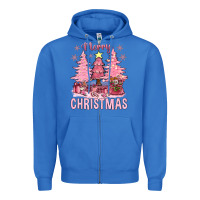 True Royal pink merry christmas bbs Zipper Hoodie - BundleAndBundleShop