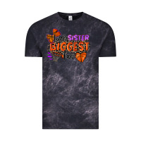 Cloud Black little sister biggest fan basketball Vintage Tee - Zillion Design Studio
