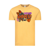 Vintage Mustard little sister biggest fan basketball Vintage Tee - Zillion Design Studio