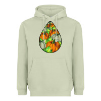 Matcha Fall Teardrop Heavyweight Hoodie - LillyAllenDesigns