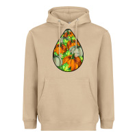 Mushroom Fall Teardrop Heavyweight Hoodie - LillyAllenDesigns