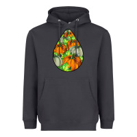Smoke Fall Teardrop Heavyweight Hoodie - LillyAllenDesigns