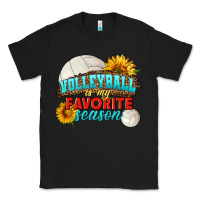 Black volleyball is my favorite season Classic Tee - HRA Design Shop