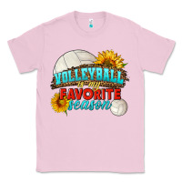 Bubblegum Pink volleyball is my favorite season Classic Tee - HRA Design Shop