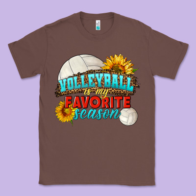 Volleyball Is My Favorite Season Classic Tee Designed By Hra Design Shop
