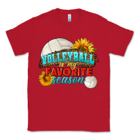 Red volleyball is my favorite season Classic Tee - HRA Design Shop