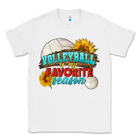 White volleyball is my favorite season Classic Tee - HRA Design Shop