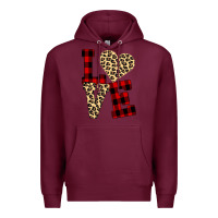 Burgundy Love Premium Hoodie - Bettercallsaul